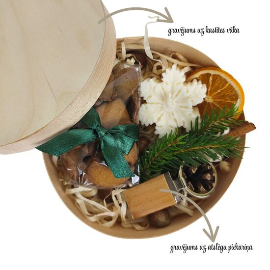 Ziemassvētku dāvanu komplekts SNIEGPĀRSLIŅAS SILTUMS #10